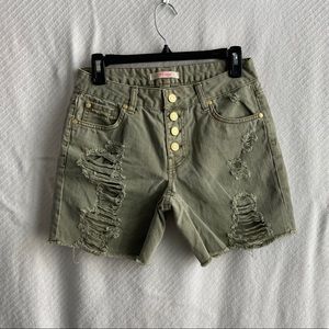 Distressed Shorts